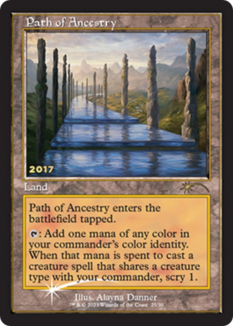 Image for Path of Ancestry (25) [30th Anniversary Promos] - Magic: The Gathering