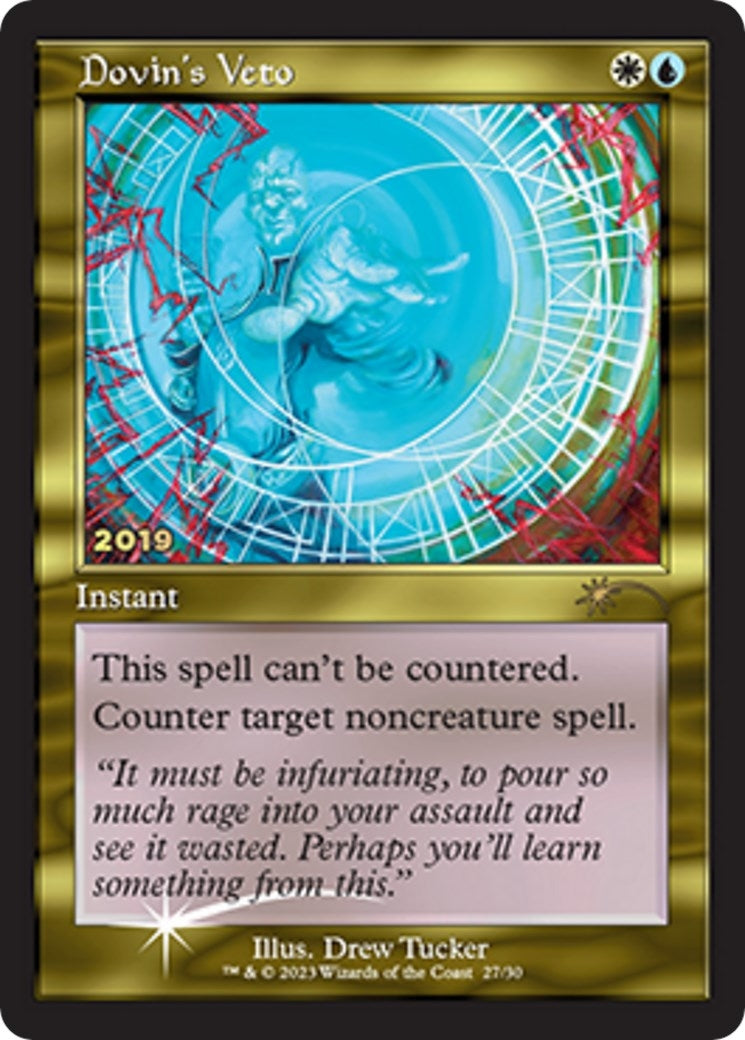 Image for Dovin's Veto (27) [30th Anniversary Promos] - Magic: The Gathering