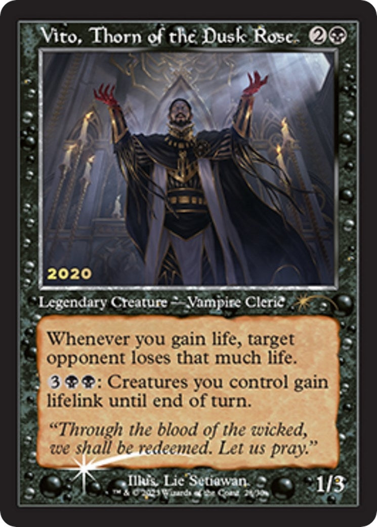 Image for Vito, Thorn of the Dusk Rose (28) [30th Anniversary Promos] - Magic: The Gathering