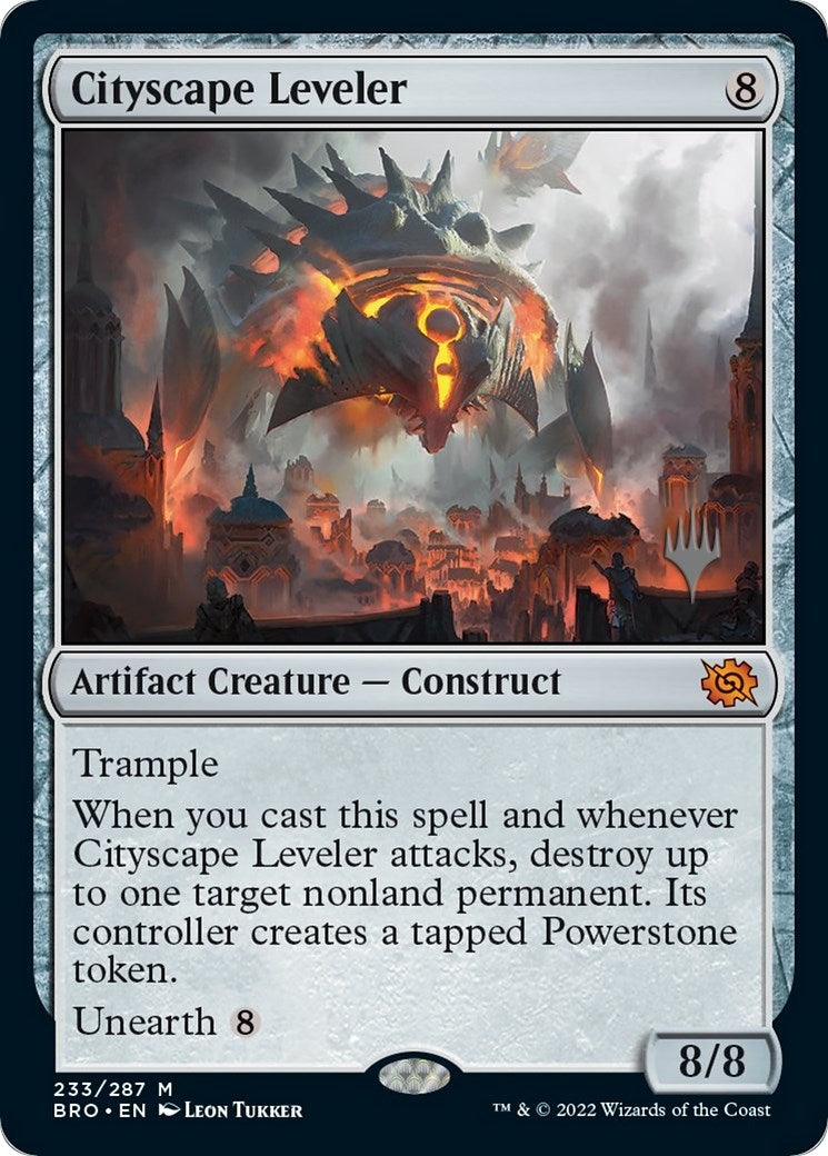 Image for Cityscape Leveler (233) [The Brothers' War] - Magic: The Gathering