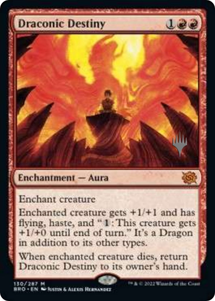 Image for Draconic Destiny (130) [The Brothers' War] - Magic: The Gathering