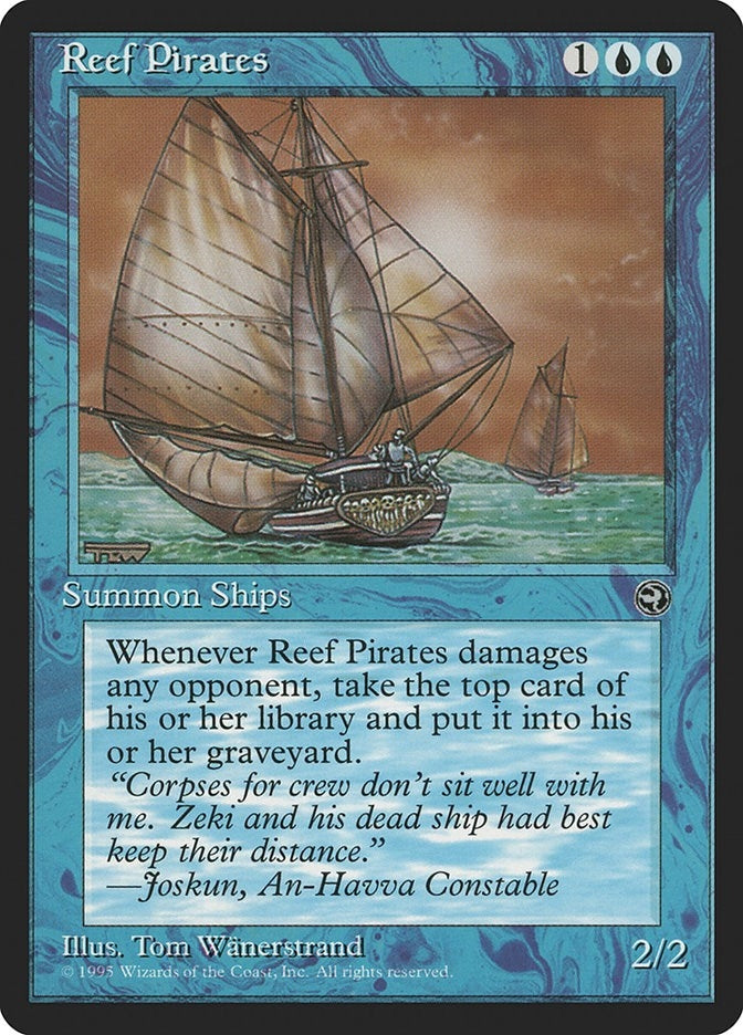 Image for Reef Pirates [Version 2] (36) [Homelands] - Magic: The Gathering