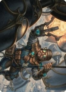 Image for Powerstone Engineer Art Card (2) [The Brothers' War] - Magic: The Gathering