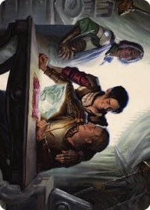 Image for Tocasia's Welcome Art Card (4) [The Brothers' War] - Magic: The Gathering