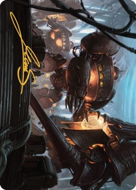 Image for Autonomous Assembler Art Card (Gold-Stamped Signature) (5) [The Brothers' War] - Magic: The Gathering