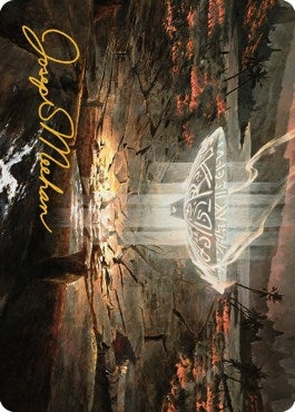 Image for Urza's Sylex Art Card (Gold-Stamped Signature) (7) [The Brothers' War] - Magic: The Gathering