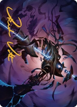 Image for Defabricate Art Card (Gold-Stamped Signature) (9) [The Brothers' War] - Magic: The Gathering