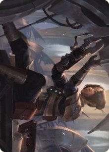 Image for Thopter Mechanic Art Card (13) [The Brothers' War] - Magic: The Gathering