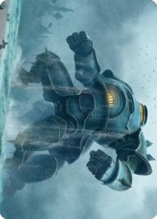 Image for Depth Charge Colossus Art Card (14) [The Brothers' War] - Magic: The Gathering