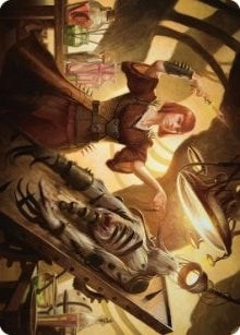 Image for Ashnod, Flesh Mechanist Art Card (15) [The Brothers' War] - Magic: The Gathering