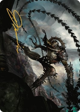 Image for Razorlash Transmogrant Art Card (Gold-Stamped Signature) (17) [The Brothers' War] - Magic: The Gathering