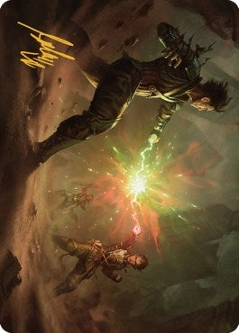 Image for Brotherhood's End Art Card (Gold-Stamped Signature) (19) [The Brothers' War] - Magic: The Gathering