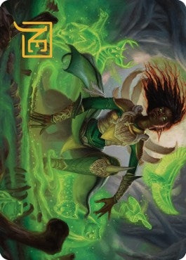 Image for Fauna Shaman Art Card (Gold-Stamped Signature) (24) [The Brothers' War] - Magic: The Gathering