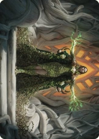 Image for Titania, Voice of Gaea Art Card (26) [The Brothers' War] - Magic: The Gathering