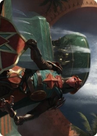 Image for Tomakul Honor Guard Art Card (28) [The Brothers' War] - Magic: The Gathering