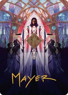 Image for Kayla's Command Art Card (Gold-Stamped Signature) (30) [The Brothers' War] - Magic: The Gathering