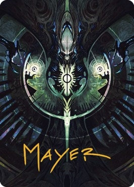 Image for Gix's Command Art Card (Gold-Stamped Signature) (32) [The Brothers' War] - Magic: The Gathering