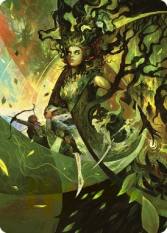 Image for Titania's Command Art Card (34) [The Brothers' War] - Magic: The Gathering