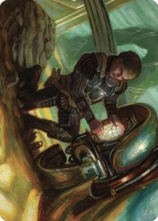 Image for Urza, Powerstone Prodigy Art Card (35) [The Brothers' War] - Magic: The Gathering