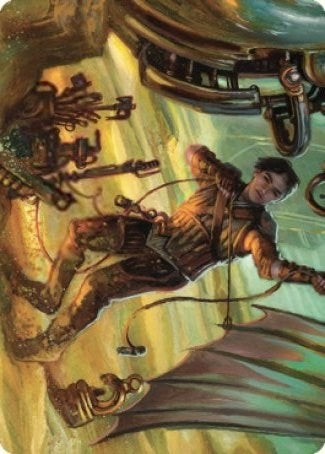 Image for Mishra, Excavation Prodigy Art Card (36) [The Brothers' War] - Magic: The Gathering