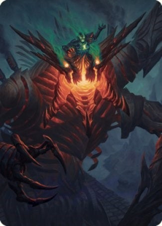 Image for Mishra, Lost to Phyrexia Art Card (38) [The Brothers' War] - Magic: The Gathering
