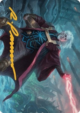 Image for Urza, Lord Protector Art Card (Gold-Stamped Signature) (41) [The Brothers' War] - Magic: The Gathering