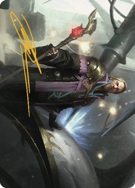 Image for Urza, Prince of Kroog Art Card (Gold-Stamped Signature) (43) [The Brothers' War] - Magic: The Gathering