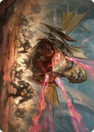 Image for Liberator, Urza's Battlethopter Art Card (44) [The Brothers' War] - Magic: The Gathering