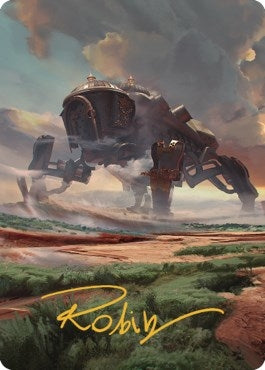 Image for Plains (48) Art Card (Gold-Stamped Signature) (48) [The Brothers' War] - Magic: The Gathering