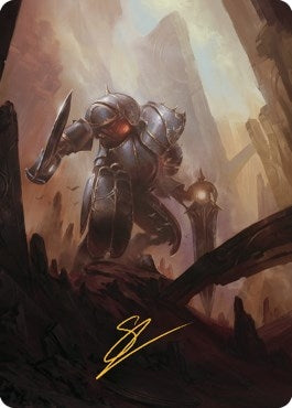Image for Mountain Art Card (Gold-Stamped Signature) (52) [The Brothers' War] - Magic: The Gathering