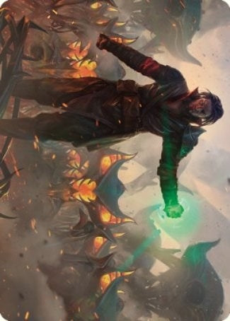 Image for Mishra, Eminent One Art Card (54) [The Brothers' War] - Magic: The Gathering