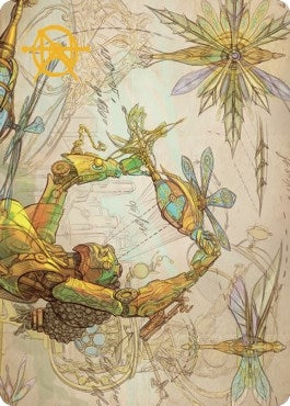 Image for Inspiring Statuary Art Card (Gold-Stamped Signature) (62) [The Brothers' War] - Magic: The Gathering