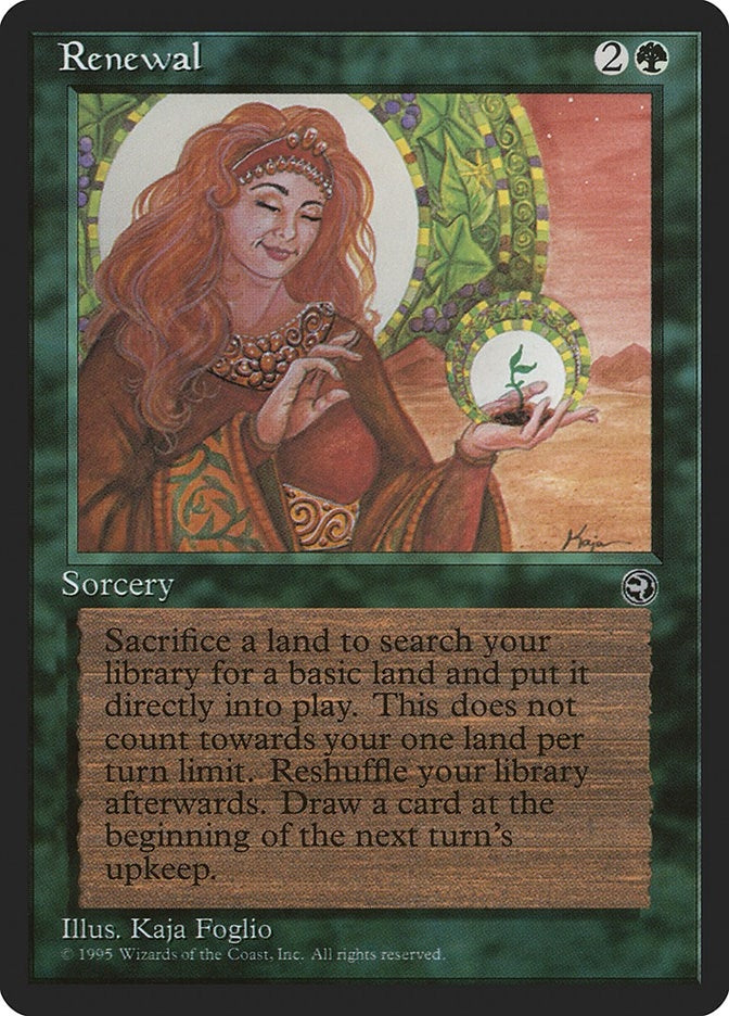 Image for Renewal [Homelands] - Magic: The Gathering