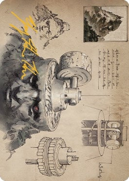 Image for Millstone Art Card (Gold-Stamped Signature) (67) [The Brothers' War] - Magic: The Gathering