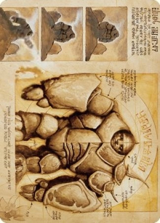 Image for Precursor Golem Art Card (72) [The Brothers' War] - Magic: The Gathering
