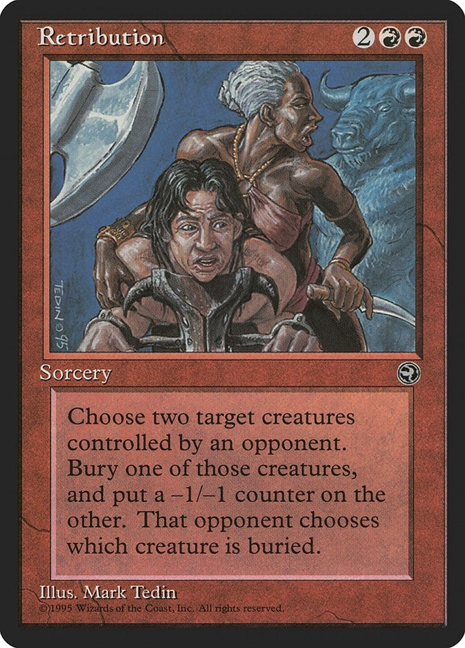Image for Retribution [Homelands] - Magic: The Gathering