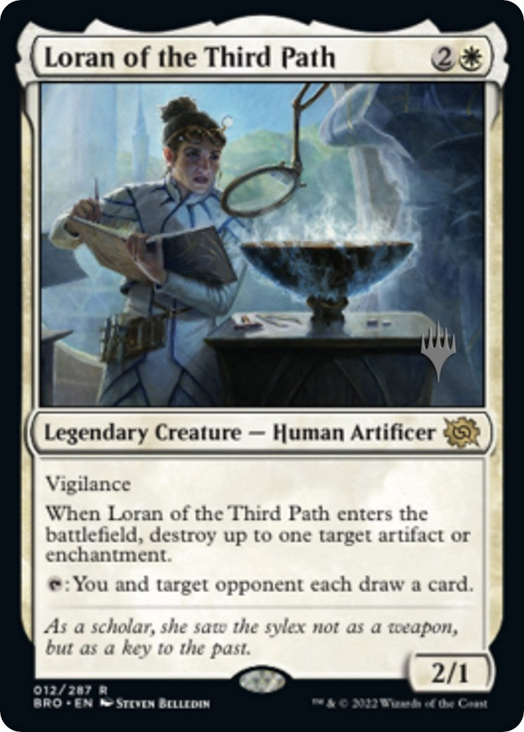Image for Loran of the Third Path (12) [The Brothers' War] - Magic: The Gathering