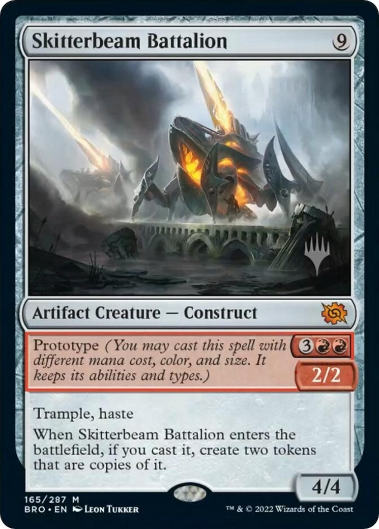 Image for Skitterbeam Battalion (165) [The Brothers' War] - Magic: The Gathering
