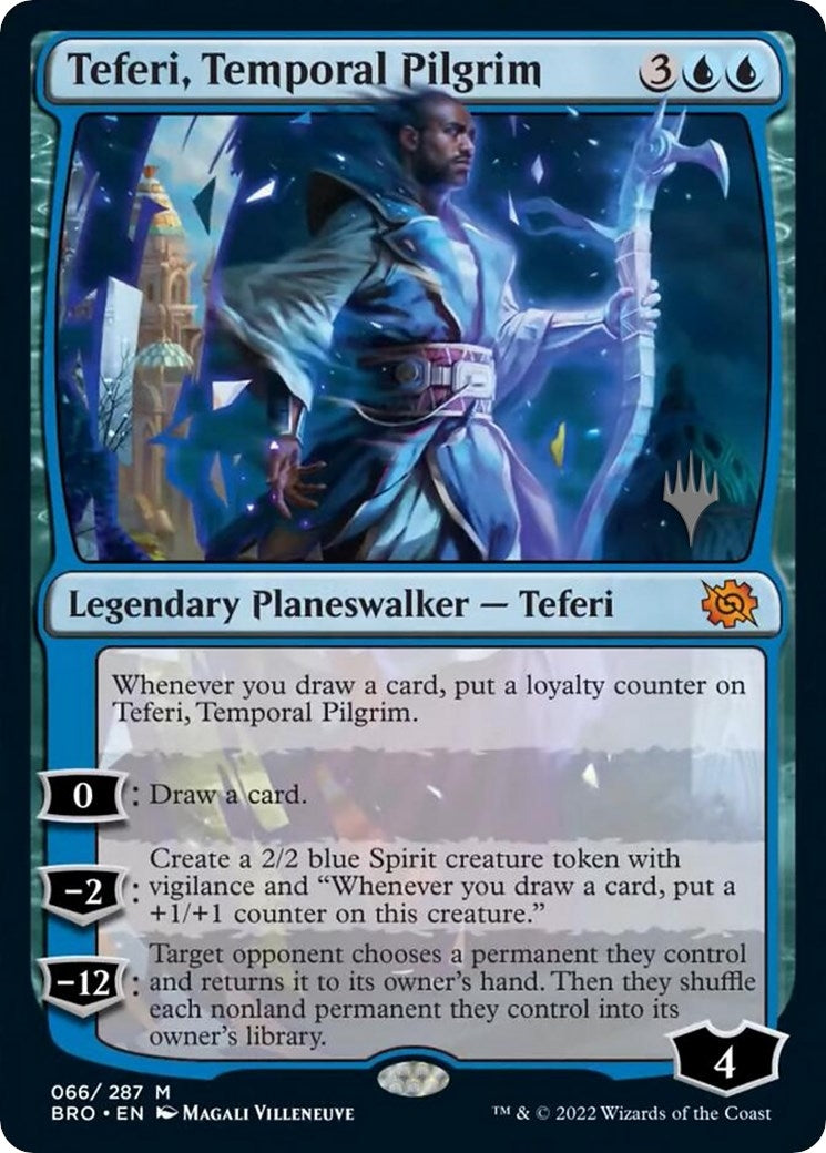 Image for Teferi, Temporal Pilgrim (66) [The Brothers' War] - Magic: The Gathering