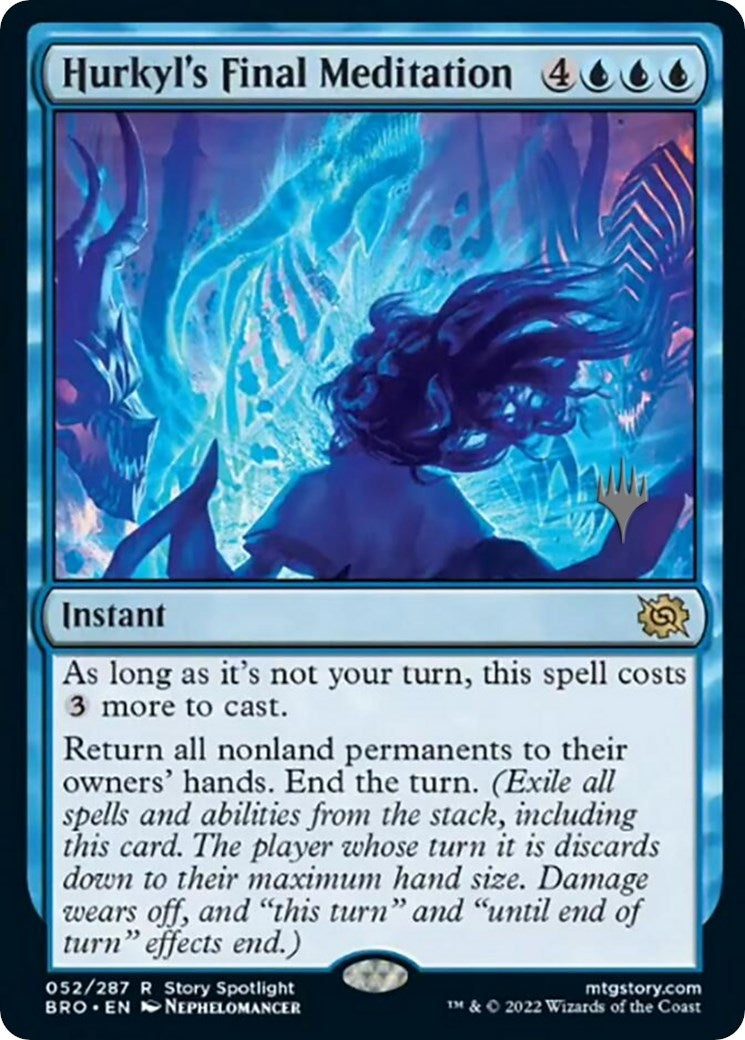 Image for Hurkyl's Final Meditation (52) [The Brothers' War] - Magic: The Gathering