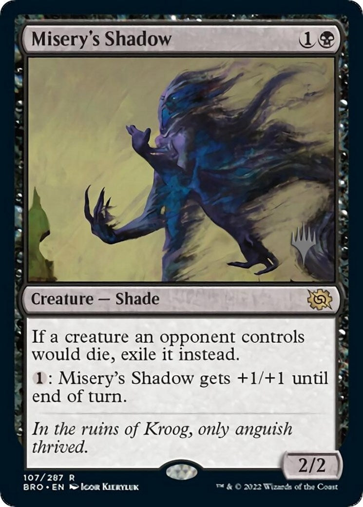 Image for Misery's Shadow (107) [The Brothers' War] - Magic: The Gathering