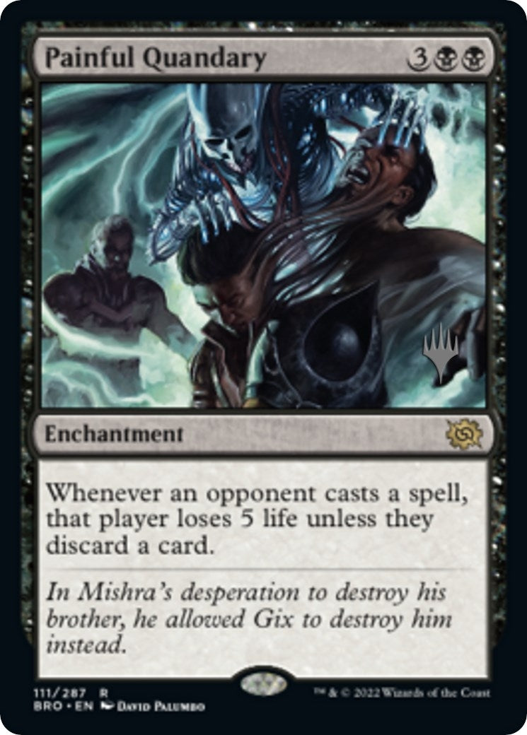 Image for Painful Quandary (111) [The Brothers' War] - Magic: The Gathering