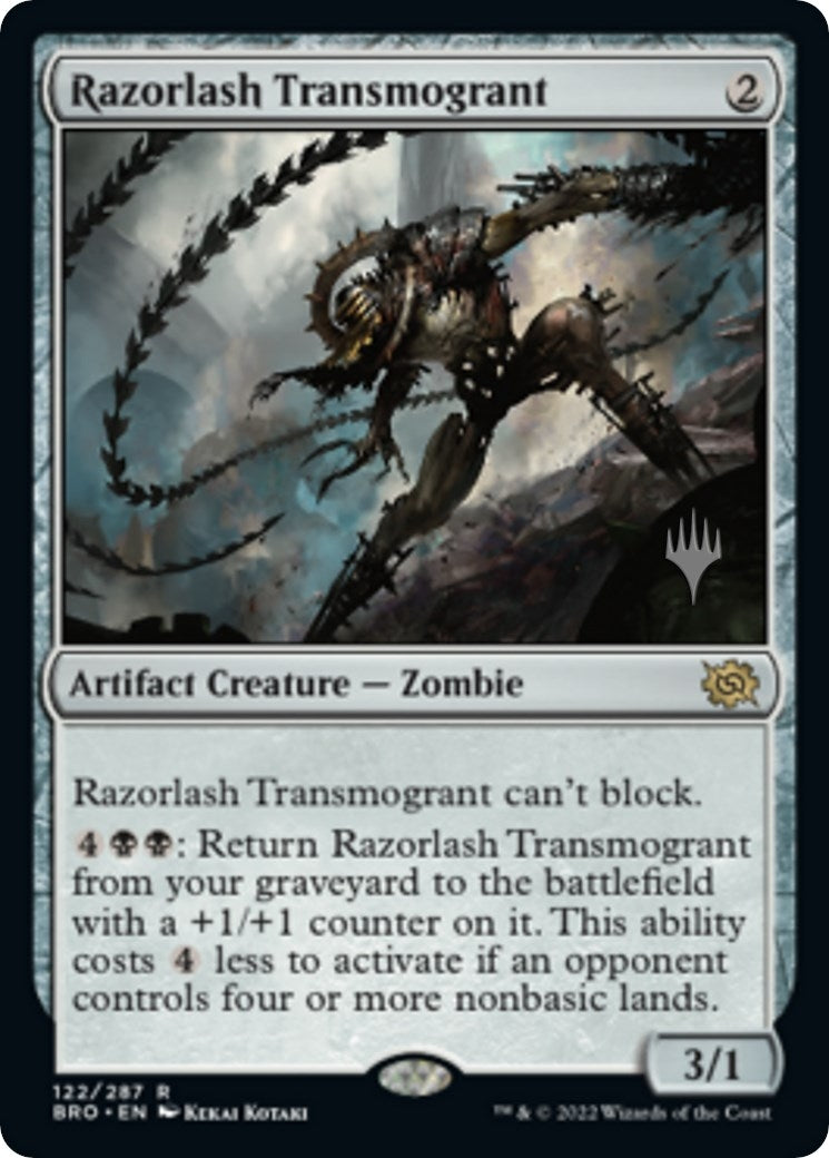 Image for Razorlash Transmogrant (122) [The Brothers' War] - Magic: The Gathering