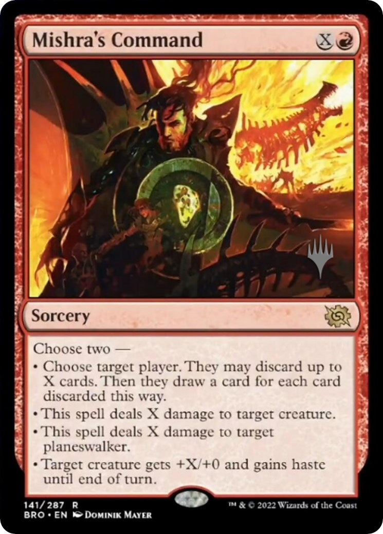 Image for Mishra's Command (141) [The Brothers' War] - Magic: The Gathering