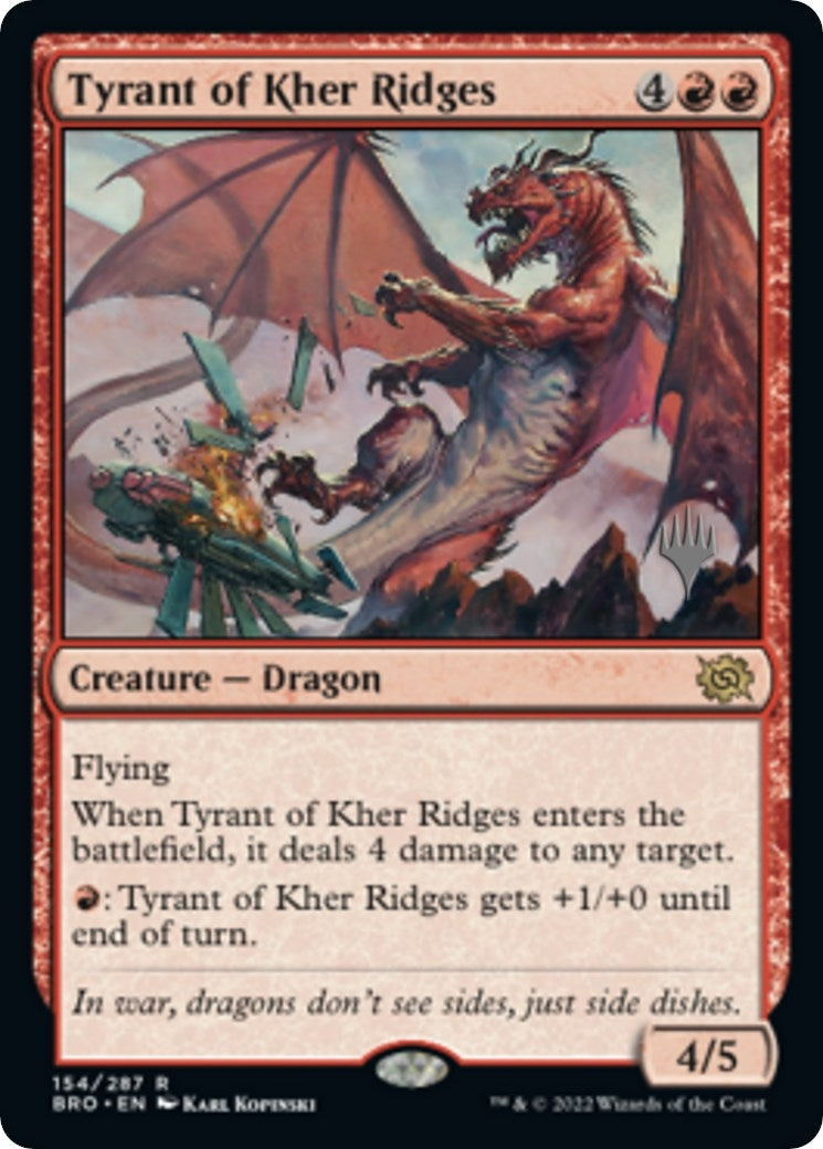 Image for Tyrant of Kher Ridges (154) [The Brothers' War] - Magic: The Gathering