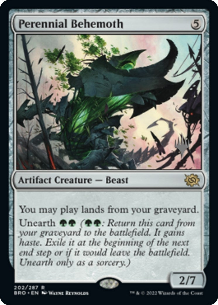 Image for Perennial Behemoth (202) [The Brothers' War] - Magic: The Gathering