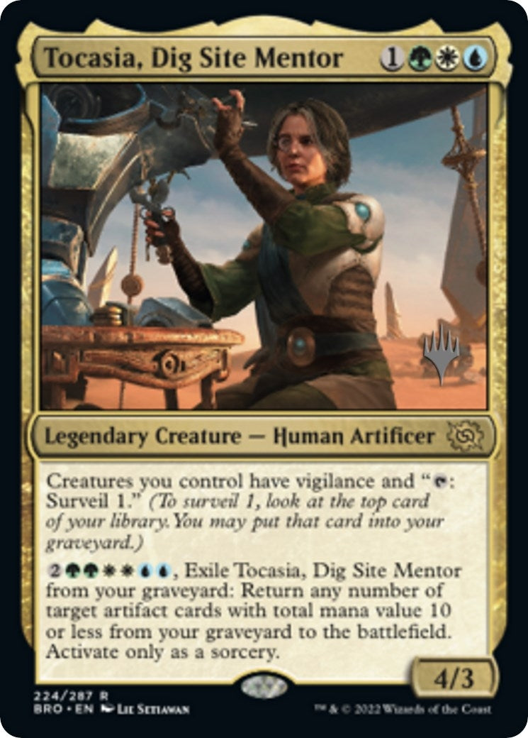 Image for Tocasia, Dig Site Mentor (224) [The Brothers' War] - Magic: The Gathering