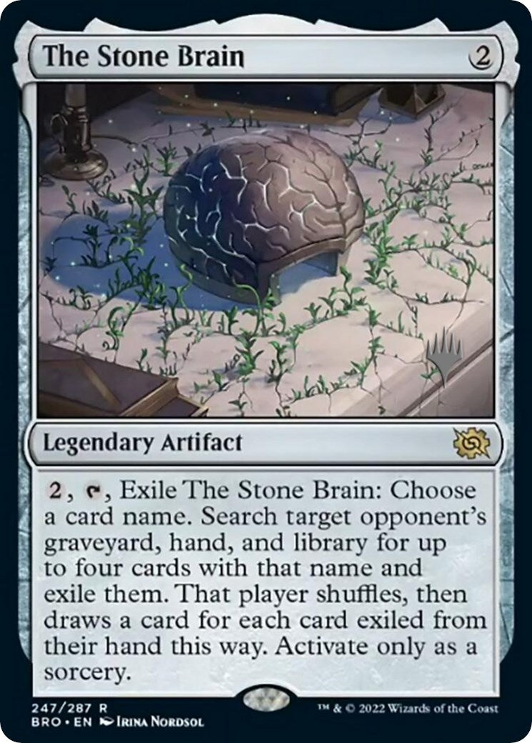 Image for The Stone Brain (247) [The Brothers' War] - Magic: The Gathering