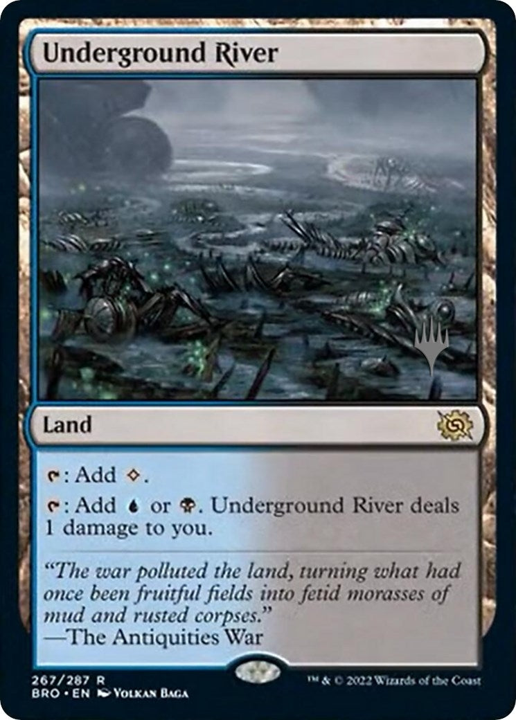 Image for Underground River (267) [The Brothers' War] - Magic: The Gathering