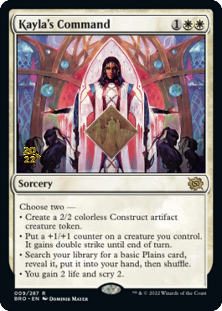 Kayla's Command (9) [Prerelease Cards]
